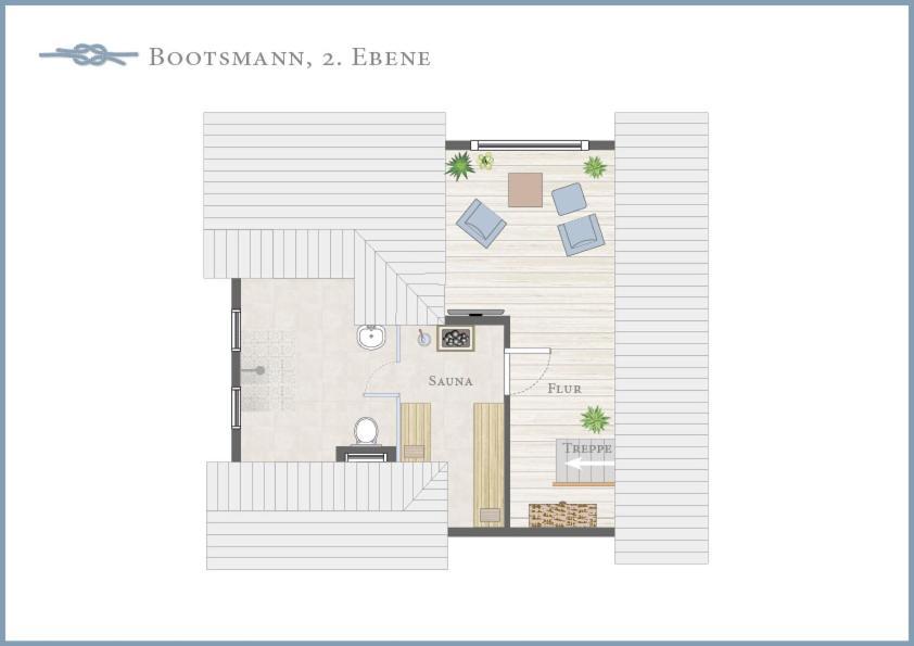 Ferienwohnung Bootsmann Лангеоог Экстерьер фото